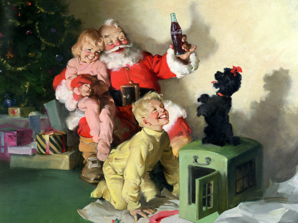 Babbo Natale Coca-Cola: pubblicità