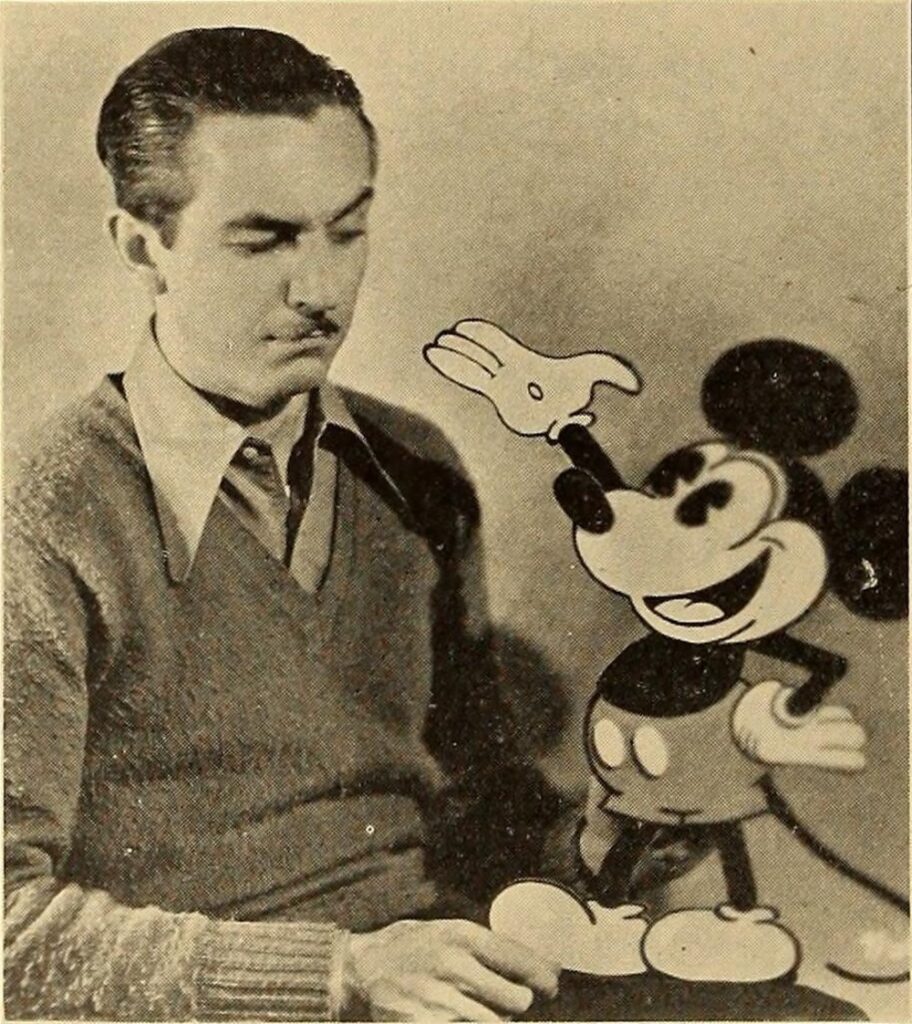 primo cartone animato di Walt Disney - walt disney e topolino