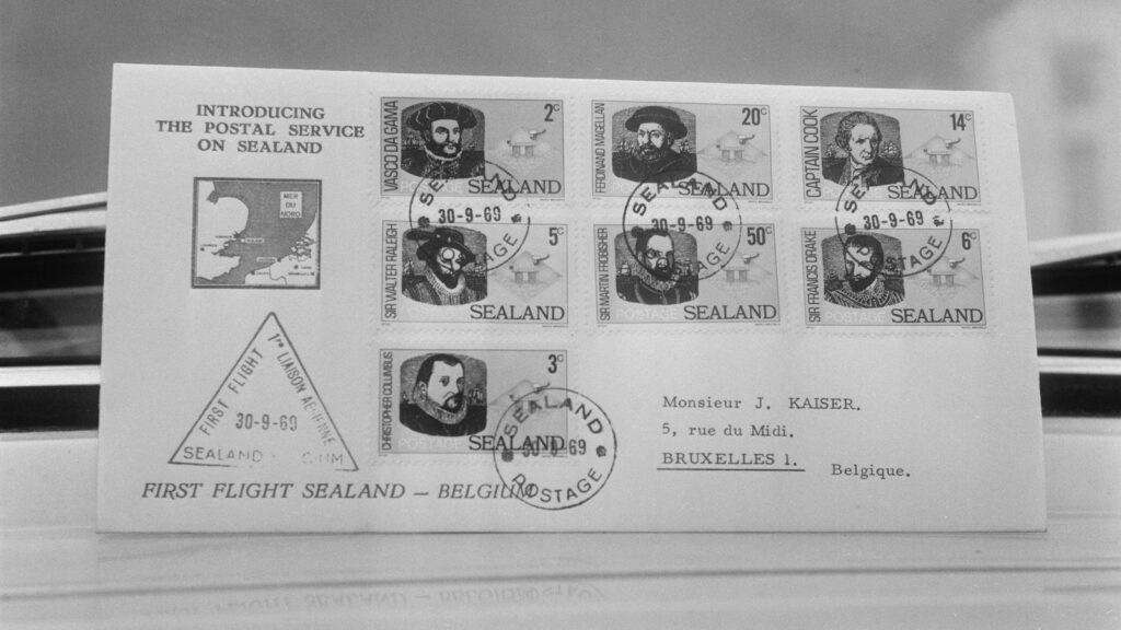 Principato di Sealand - francobolli