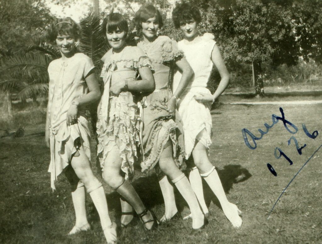Flapper Girls - foto d'epoca