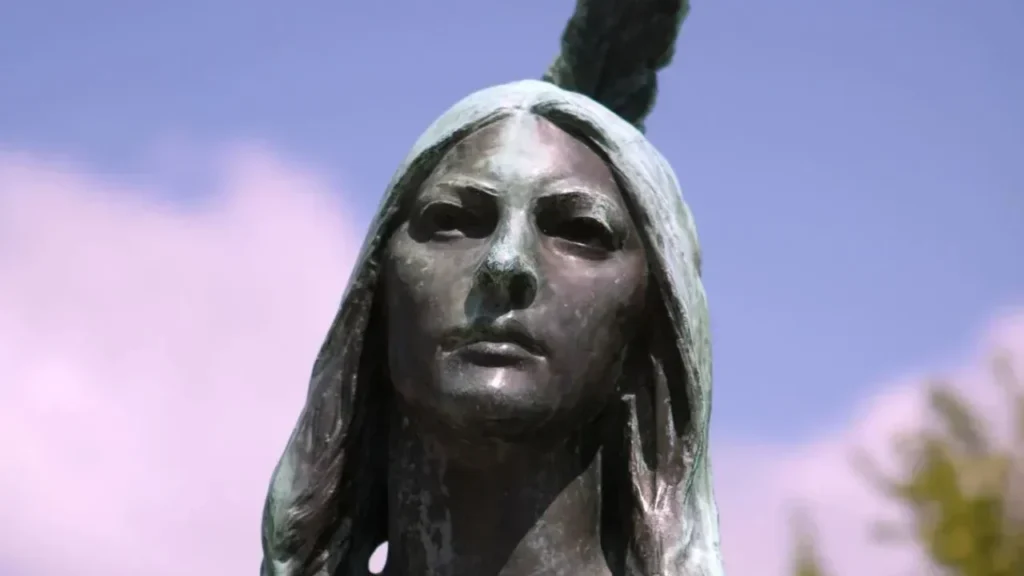 statua di pocahontas